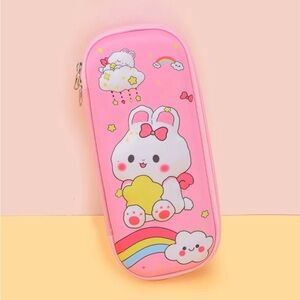 Pink Bunny Pencil Case